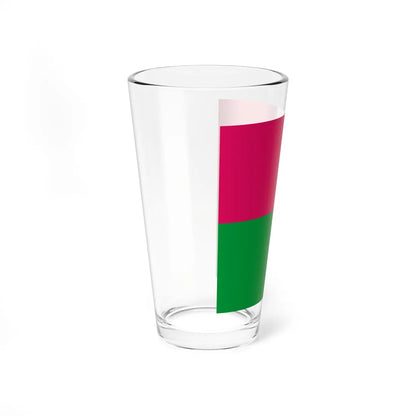 Flag of Torhovytsia (Ukraine) Pint Glass 16oz - Go Mug Yourself