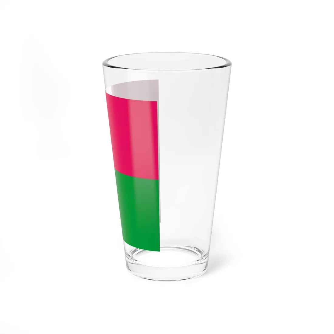 Flag of Torhovytsia (Ukraine) Pint Glass 16oz - Go Mug Yourself