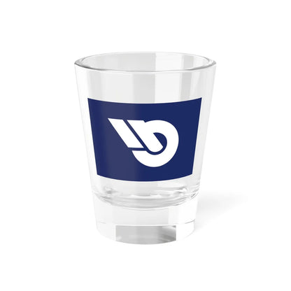 Flag of Toride Ibaraki (Japan) Shot Glass 1.5oz 1.5oz - Go Mug Yourself