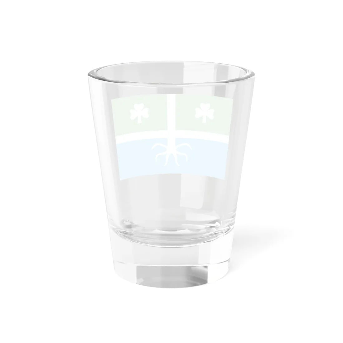 Flag of Torma Parish (Estonia) Shot Glass 1.5oz - Go Mug Yourself