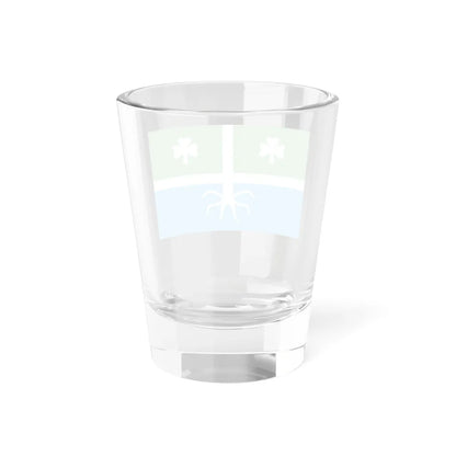 Flag of Torma Parish (Estonia) Shot Glass 1.5oz - Go Mug Yourself