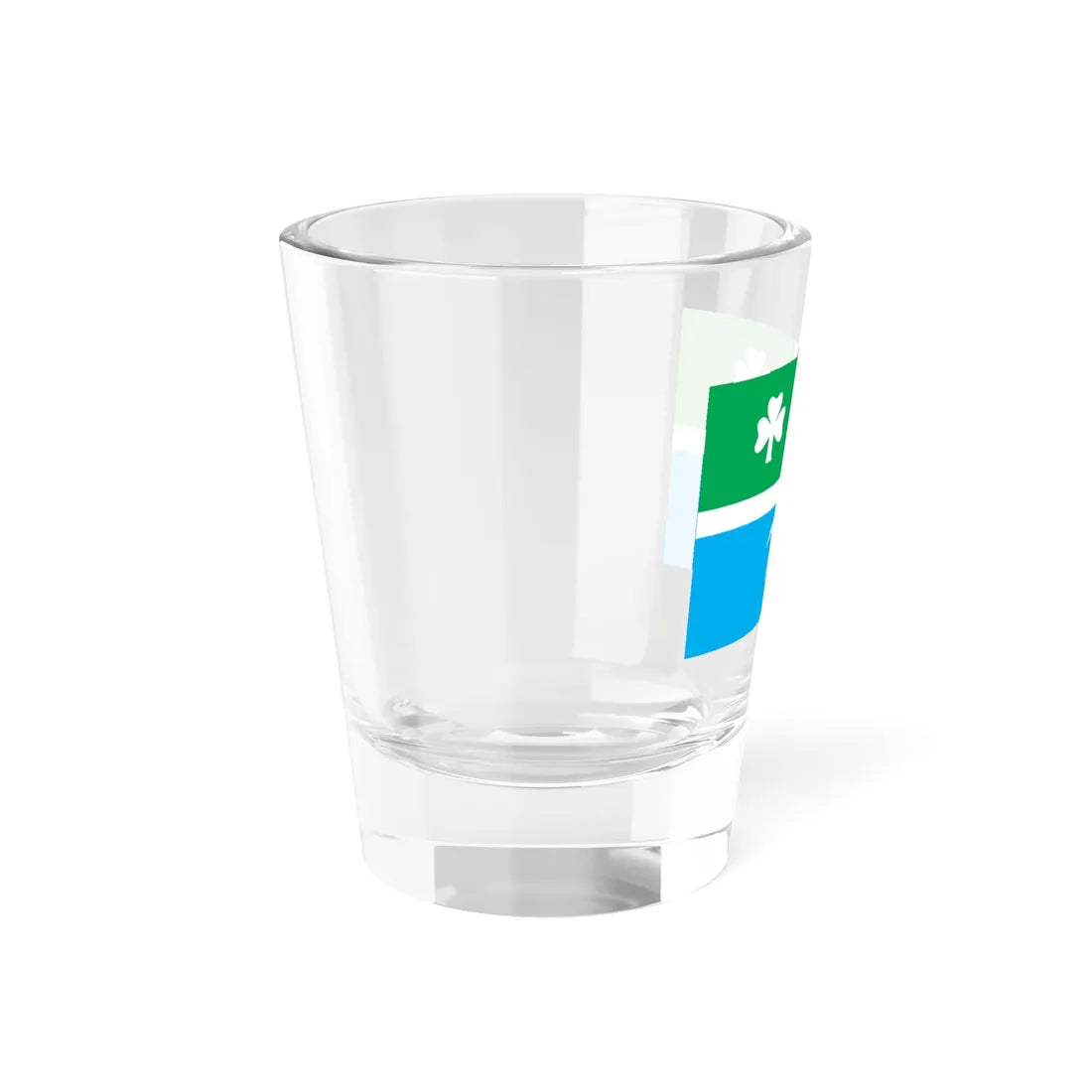 Flag of Torma Parish (Estonia) Shot Glass 1.5oz - Go Mug Yourself