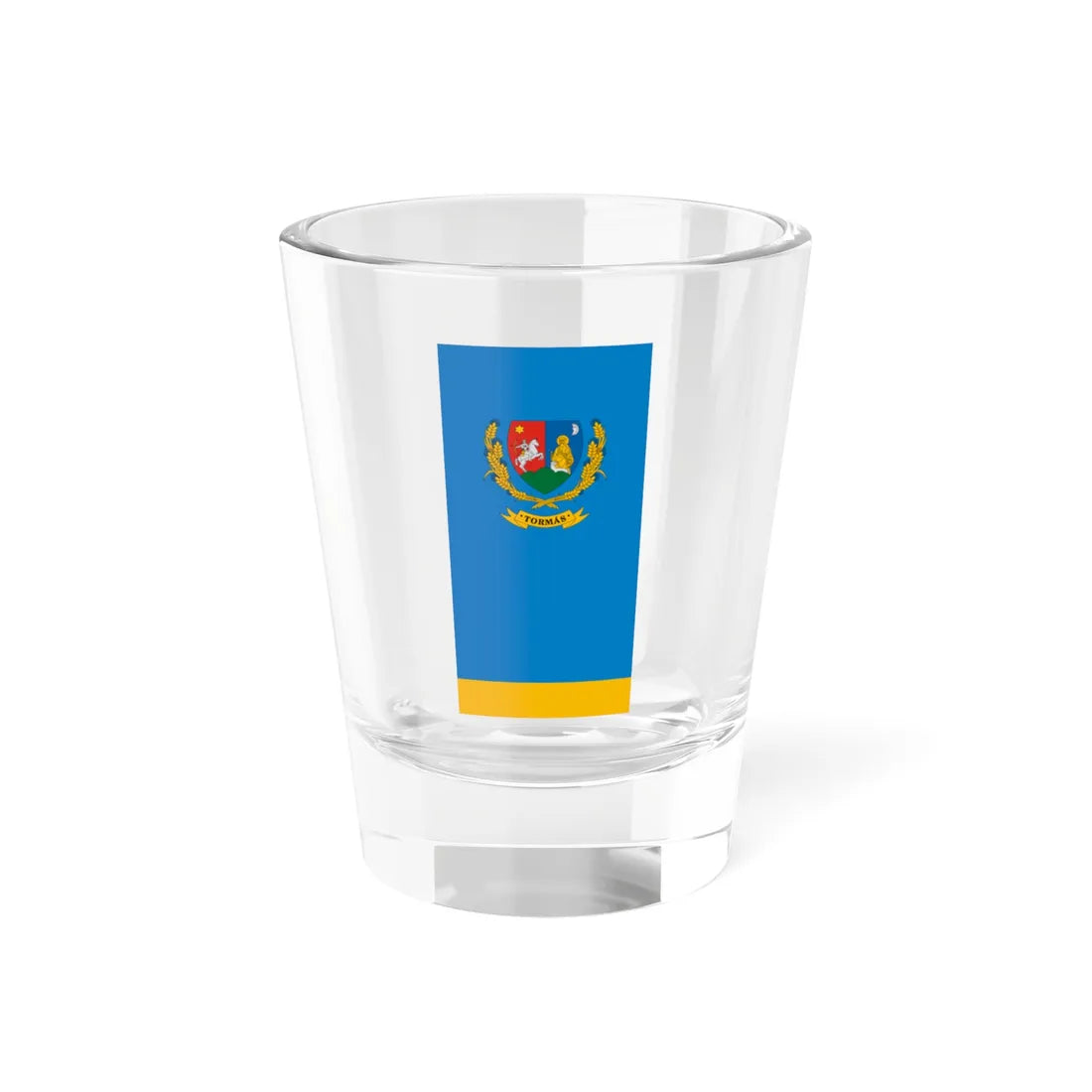 Flag of Tormas (Hungary) Shot Glass 1.5oz 1.5oz - Go Mug Yourself