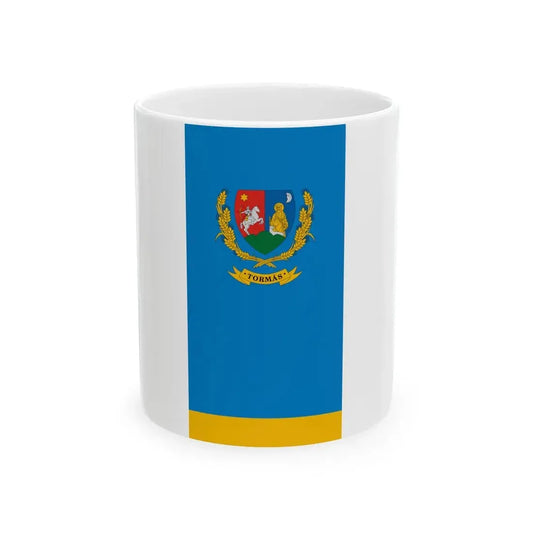 Flag of Tormas (Hungary) White Coffee Mug 11oz - Go Mug Yourself