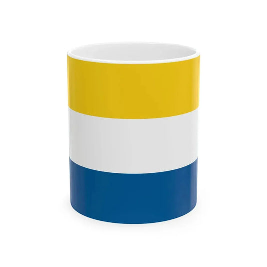 Flag of Tornedalians 2007 (Finland) White Coffee Mug 11oz - Go Mug Yourself