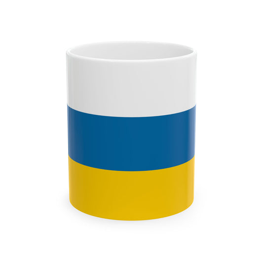 Flag of Tornedalians (Finland) White Coffee Mug-11oz-Go Mug Yourself