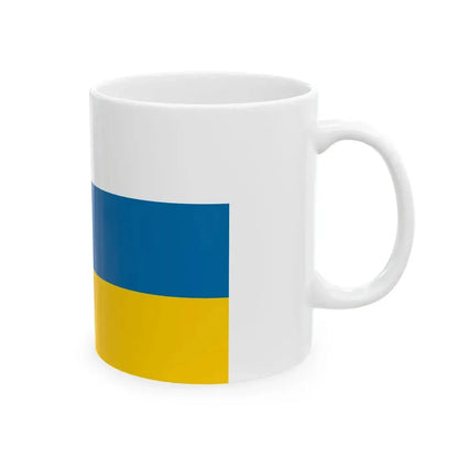 Flag of Tornedalians (Finland) White Coffee Mug - Go Mug Yourself