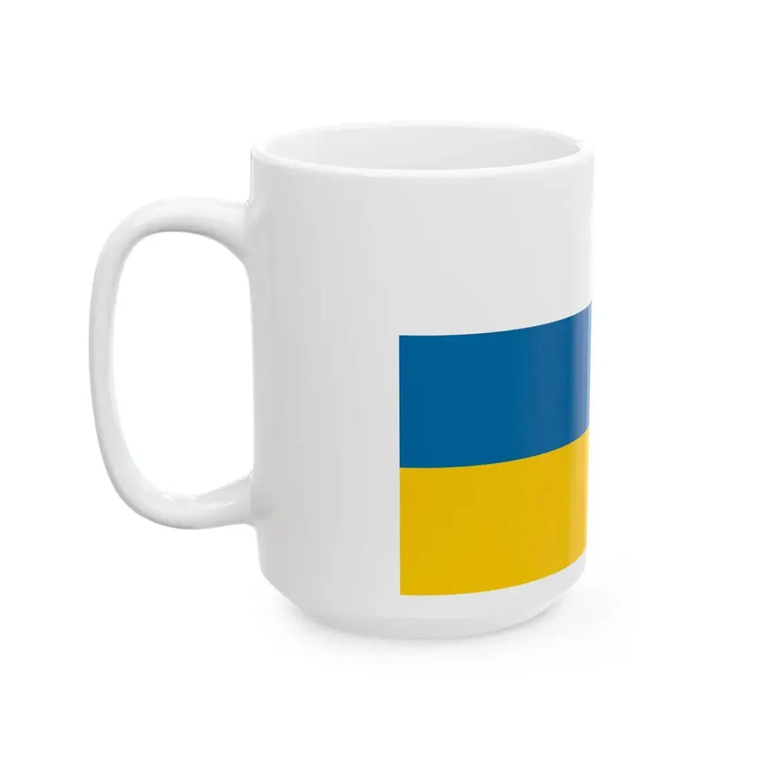 Flag of Tornedalians (Finland) White Coffee Mug - Go Mug Yourself