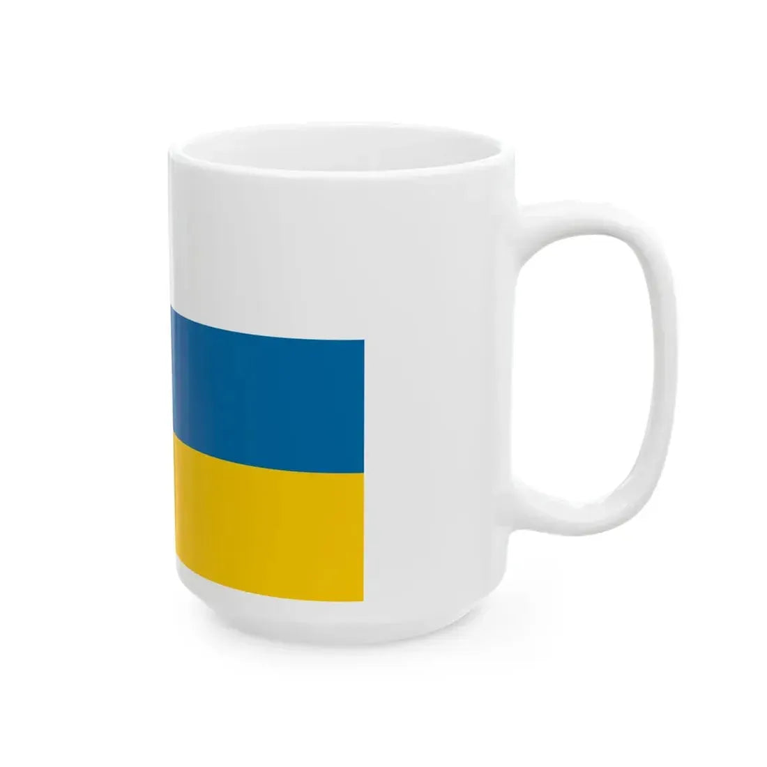 Flag of Tornedalians (Finland) White Coffee Mug - Go Mug Yourself