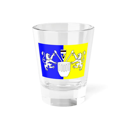 Flag of Toro 1891 (Uganda) Shot Glass 1.5oz 1.5oz - Go Mug Yourself