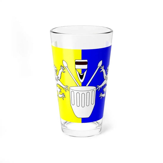 Flag of Toro Uganda (Uganda) Pint Glass 16oz 16oz - Go Mug Yourself