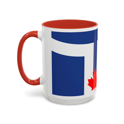 Flag of Toronto Canada - Accent Coffee Mug - Go Mug Yourself