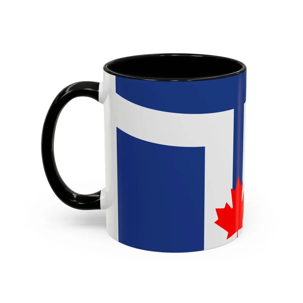 Flag of Toronto Canada - Accent Coffee Mug - Go Mug Yourself