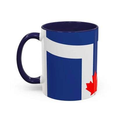 Flag of Toronto Canada - Accent Coffee Mug - Go Mug Yourself