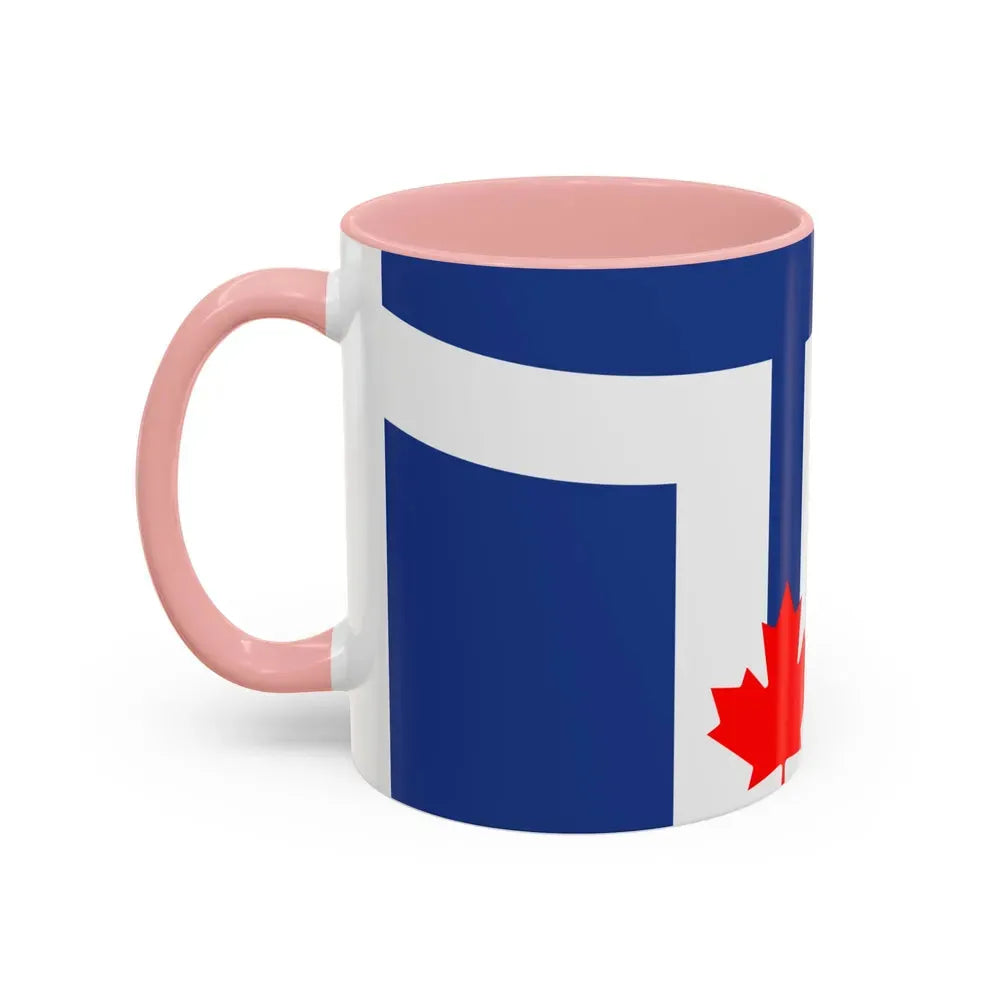 Flag of Toronto Canada - Accent Coffee Mug - Go Mug Yourself