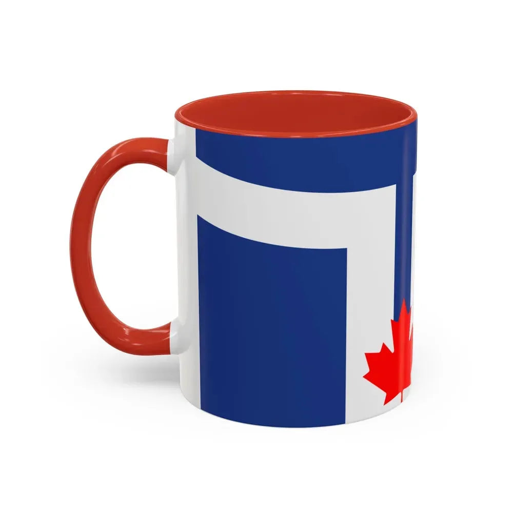 Flag of Toronto Canada - Accent Coffee Mug - Go Mug Yourself