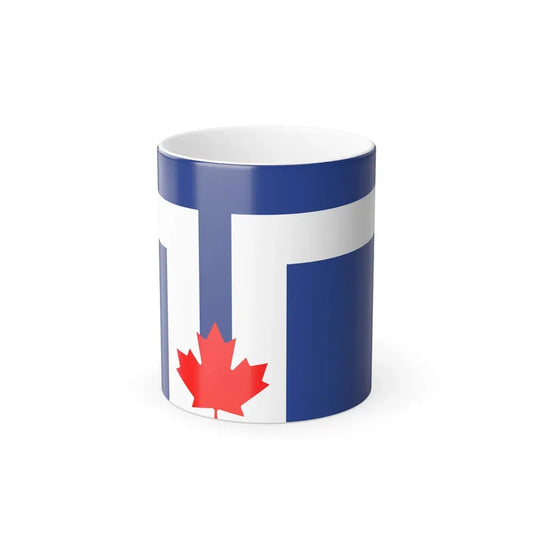 Flag of Toronto Canada - Color Changing Coffee Mug 11oz - Go Mug Yourself