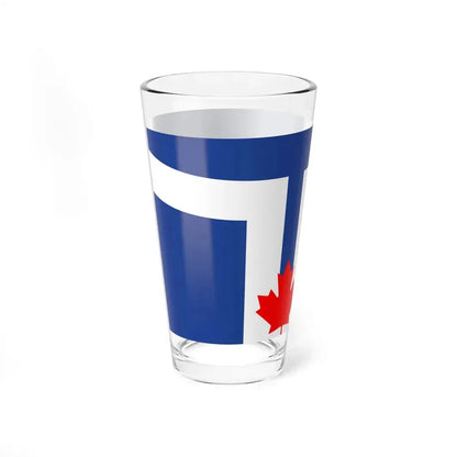 Flag of Toronto Canada - Pint Glass 16oz - Go Mug Yourself