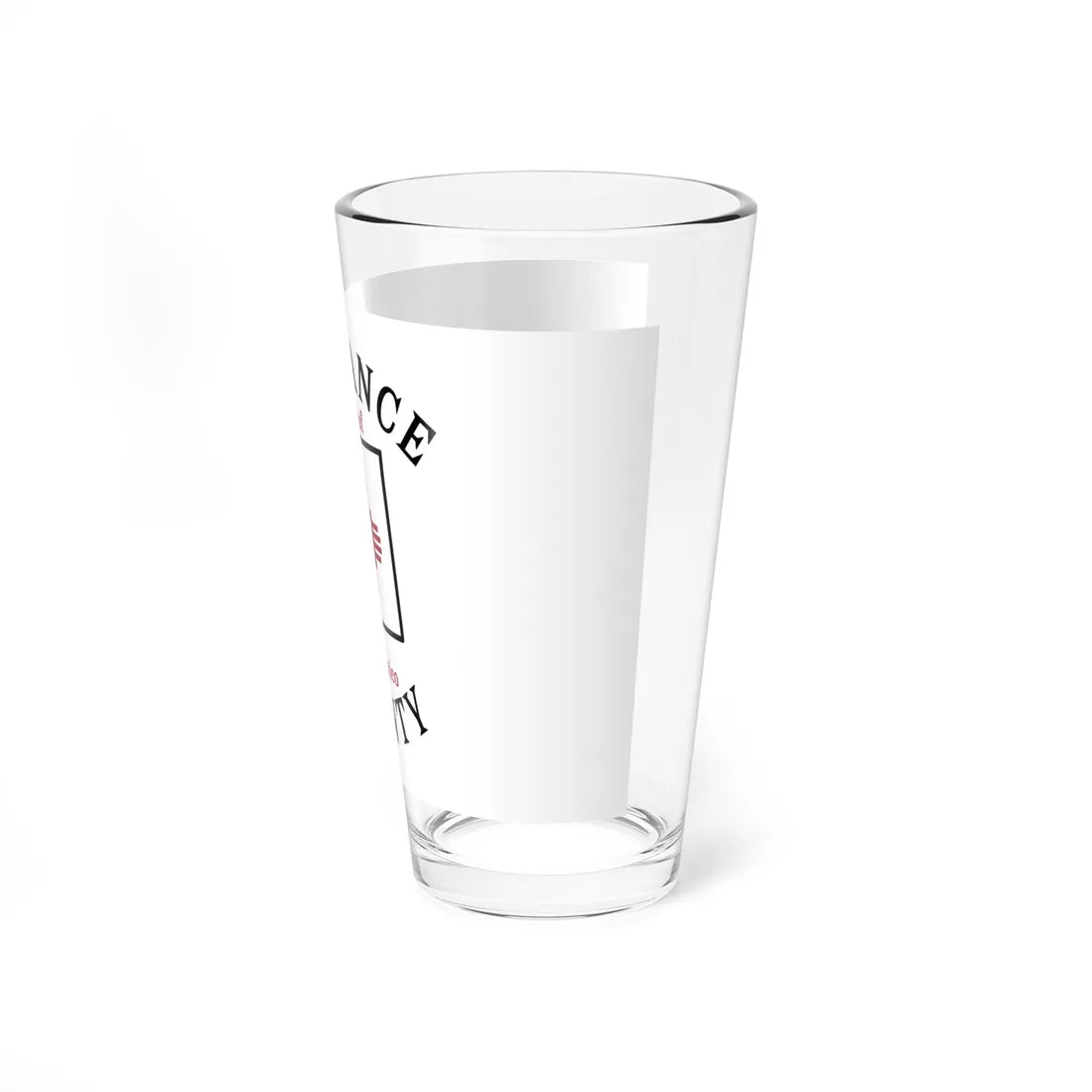 Flag of Torrance County New Mexico (Mexico) Pint Glass 16oz - Go Mug Yourself