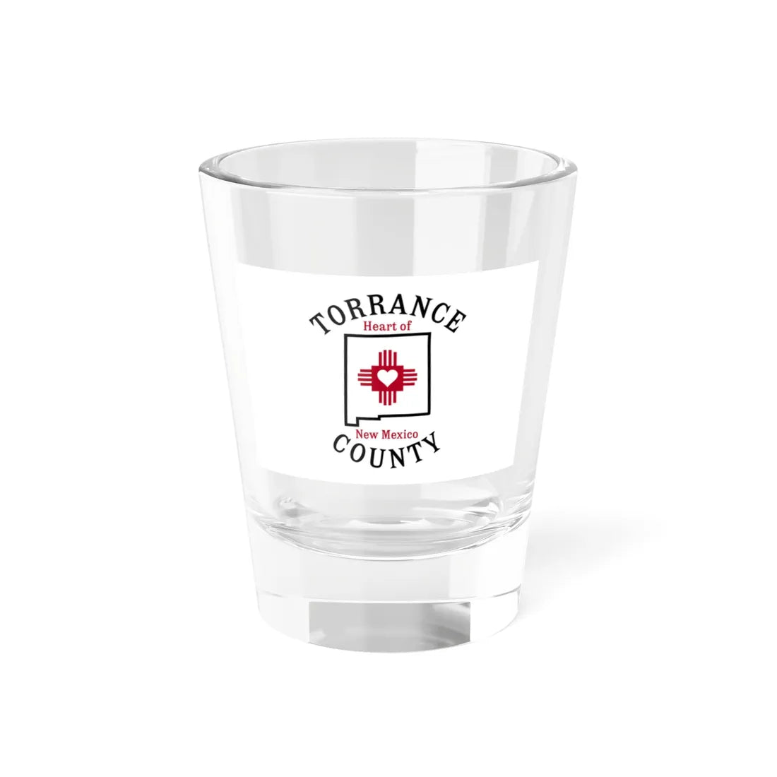 Flag of Torrance County New Mexico (Mexico) Shot Glass 1.5oz 1.5oz - Go Mug Yourself