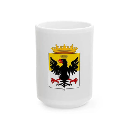 Flag of Torriglia 1547-1797 (Italy) White Coffee Mug 15oz - Go Mug Yourself
