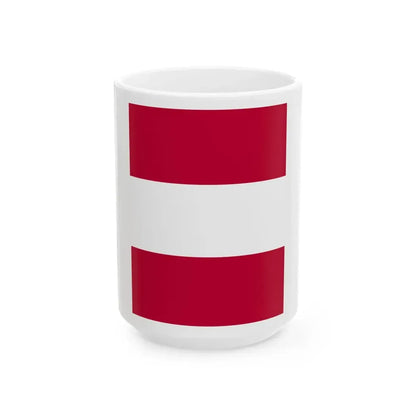 Flag of Tosa domain (Japan) White Coffee Mug 15oz - Go Mug Yourself
