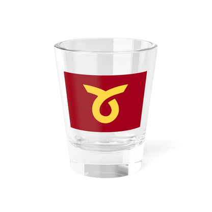 Flag of Tosa Kochi (Japan) Shot Glass 1.5oz 1.5oz - Go Mug Yourself