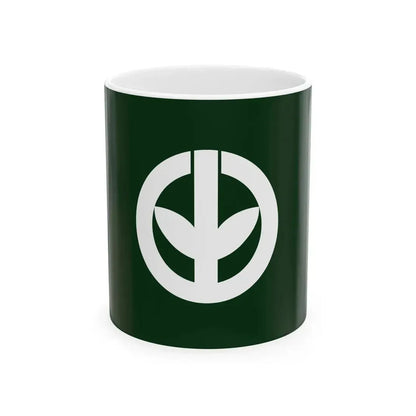 Flag of Tosa-town Kochi (Japan) White Coffee Mug 11oz - Go Mug Yourself
