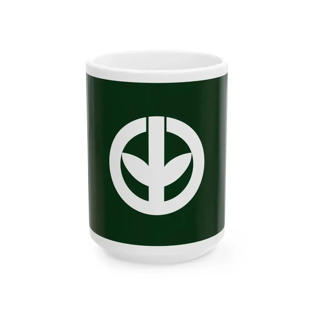 Flag of Tosa-town Kochi (Japan) White Coffee Mug 15oz - Go Mug Yourself