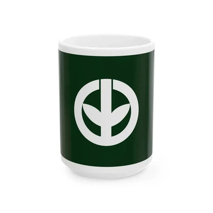 Flag of Tosa-town Kochi (Japan) White Coffee Mug 15oz - Go Mug Yourself