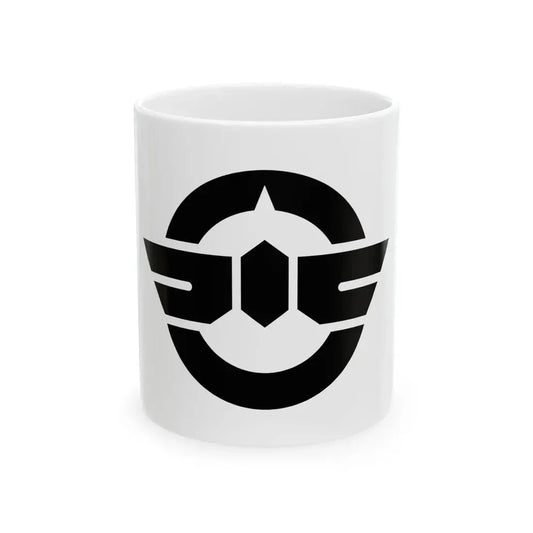 Flag of Tosashimizu Kochi (Japan) White Coffee Mug 11oz - Go Mug Yourself