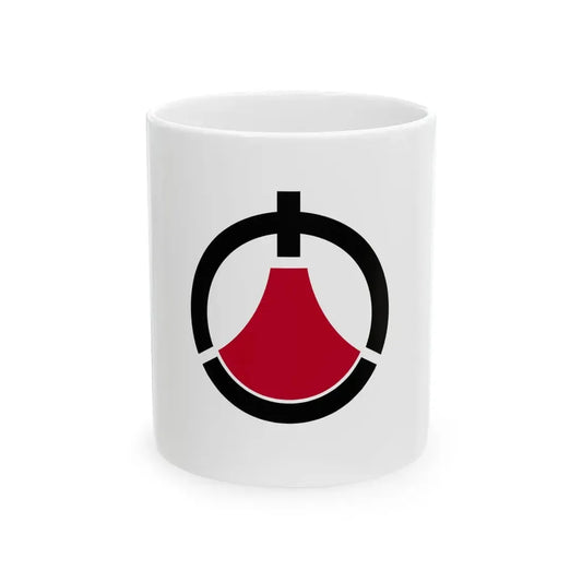 Flag of Toshima Kagoshima (Japan) White Coffee Mug 11oz - Go Mug Yourself