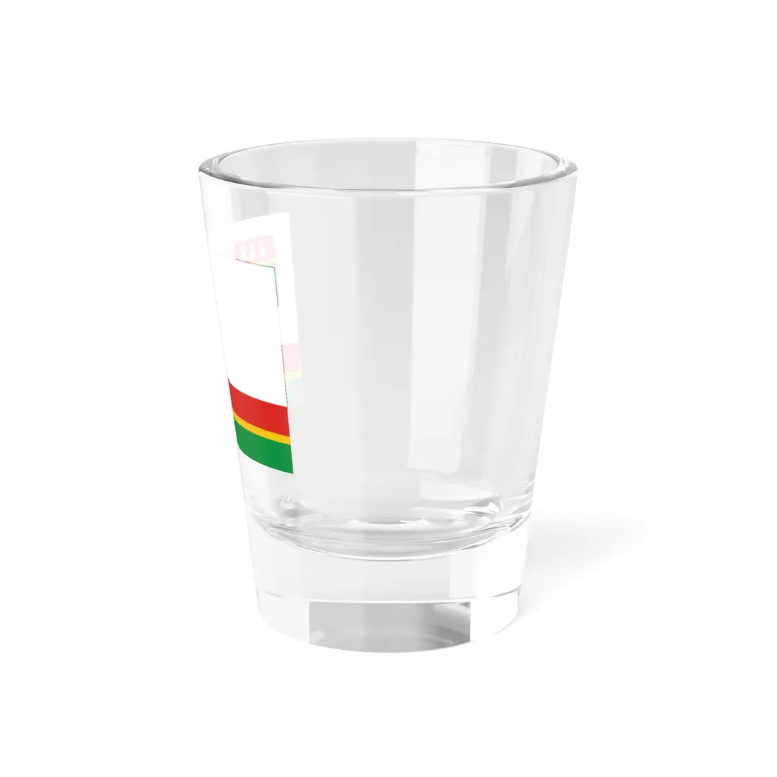 Flag of Tosnensky rayon Leningrad oblast (Russia) Shot Glass 1.5oz - Go Mug Yourself