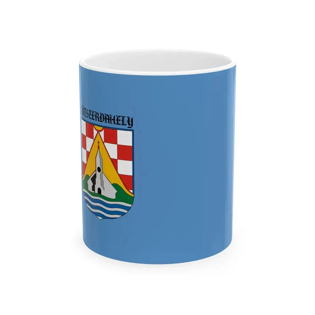 Flag of Totszerdahely (Hungary) White Coffee Mug 11oz - Go Mug Yourself