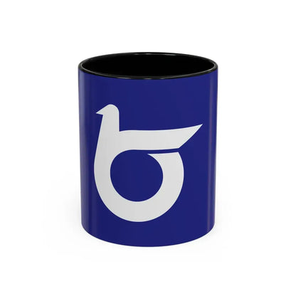 Flag of Tottori Prefecture Japan - Accent Coffee Mug 11oz Black - Go Mug Yourself
