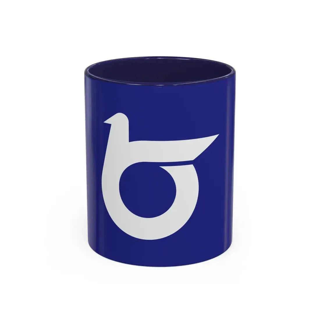 Flag of Tottori Prefecture Japan - Accent Coffee Mug 11oz Navy - Go Mug Yourself