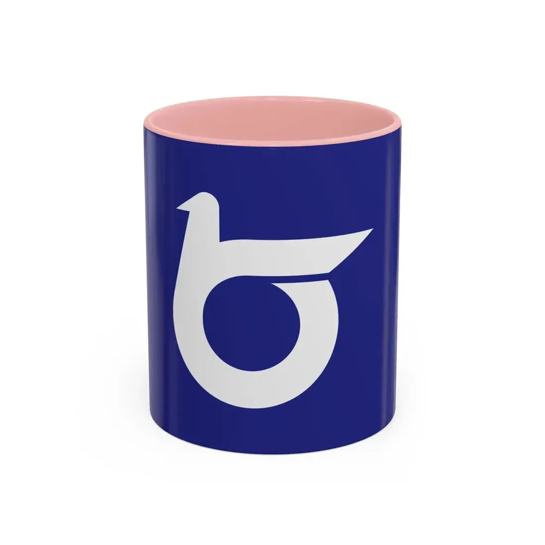 Flag of Tottori Prefecture Japan - Accent Coffee Mug 11oz Pink - Go Mug Yourself