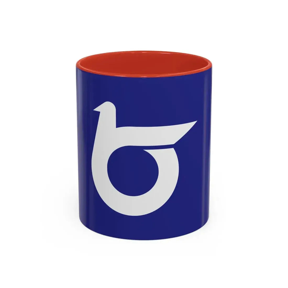 Flag of Tottori Prefecture Japan - Accent Coffee Mug 11oz Red - Go Mug Yourself