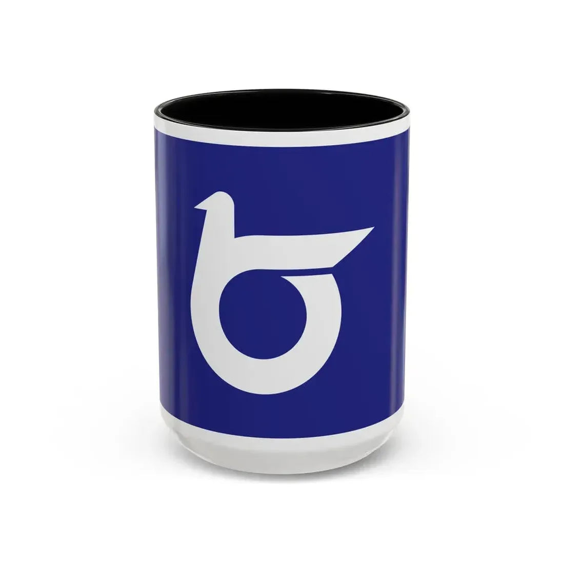 Flag of Tottori Prefecture Japan - Accent Coffee Mug 15oz Black - Go Mug Yourself