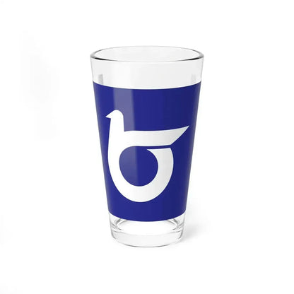 Flag of Tottori Prefecture Japan - Pint Glass 16oz 16oz - Go Mug Yourself