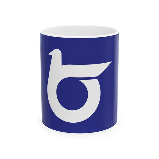 Flag of Tottori Prefecture (Japan) White Coffee Mug 11oz - Go Mug Yourself