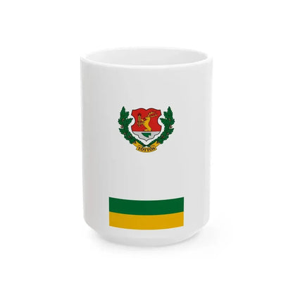 Flag of Tottos (Hungary) White Coffee Mug 15oz - Go Mug Yourself