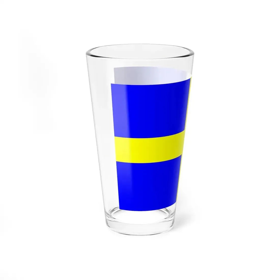 Flag of Toulon (France) Pint Glass 16oz - Go Mug Yourself
