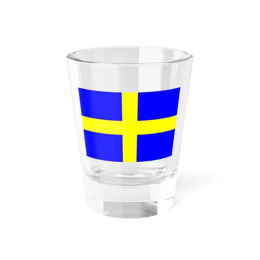 Flag of Toulon (France) Shot Glass 1.5oz 1.5oz - Go Mug Yourself