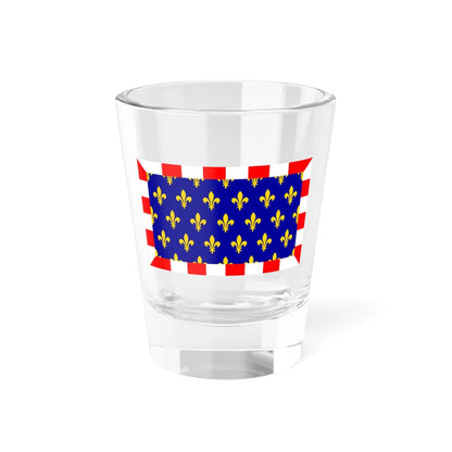Flag of Touraine (Belgium) Shot Glass 1.5oz 1.5oz - Go Mug Yourself