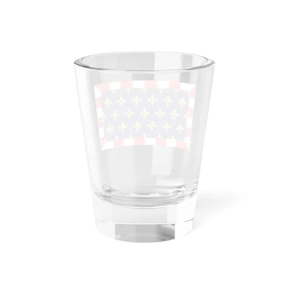 Flag of Touraine (Belgium) Shot Glass 1.5oz - Go Mug Yourself