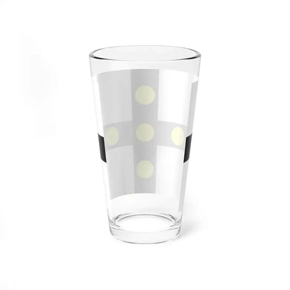 Flag of Tourcoing (France) Pint Glass 16oz - Go Mug Yourself
