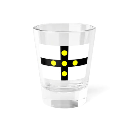 Flag of Tourcoing (France) Shot Glass 1.5oz 1.5oz - Go Mug Yourself