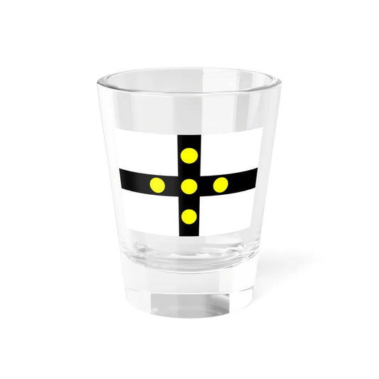 Flag of Tourcoing (France) Shot Glass 1.5oz 1.5oz - Go Mug Yourself