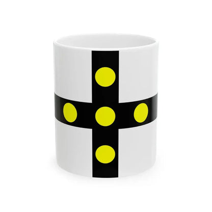 Flag of Tourcoing (France) White Coffee Mug 11oz - Go Mug Yourself